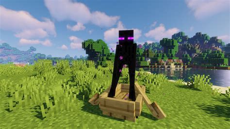 How to trap mobs in boats in Minecraft .